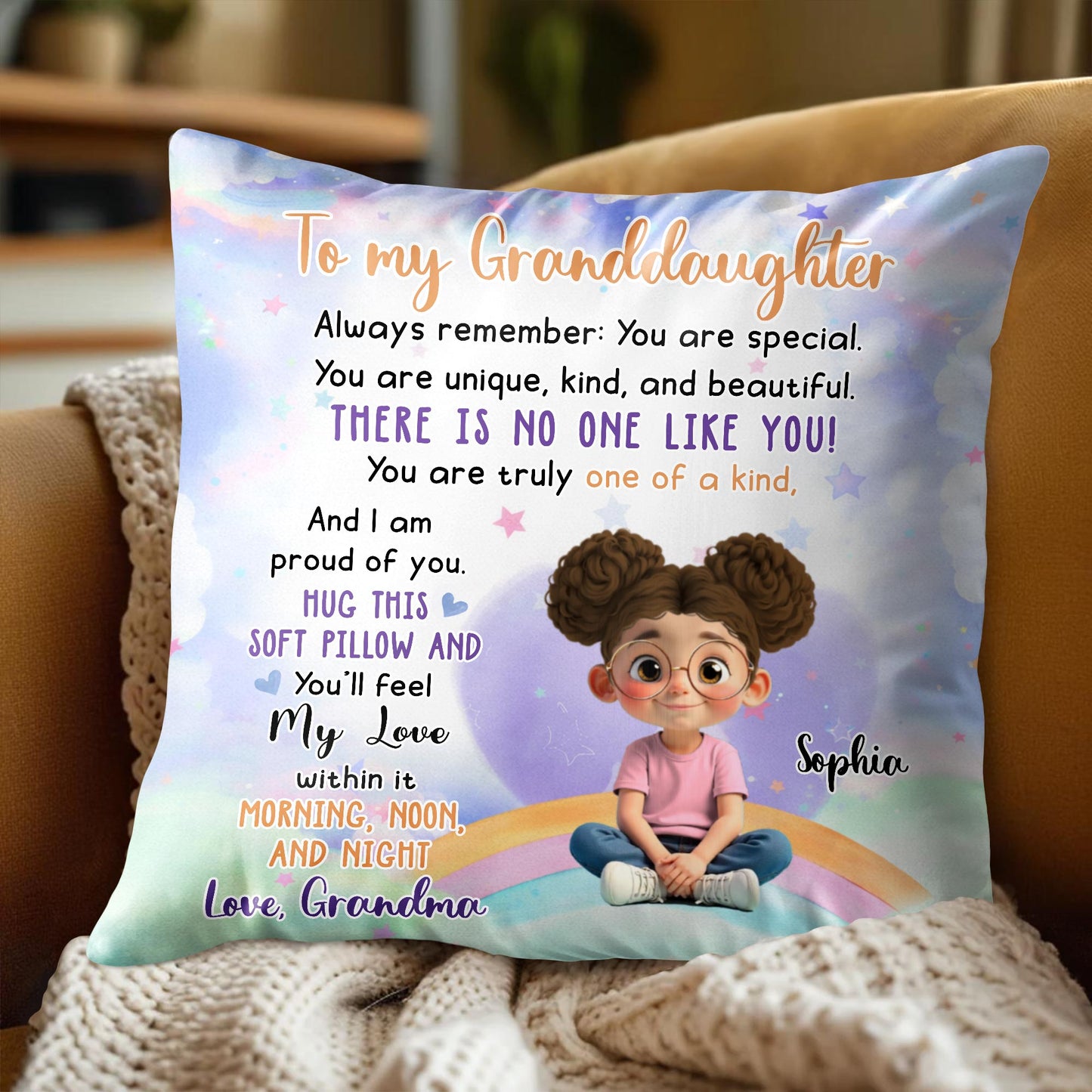 To My Granddaughter, Always Remember You Are Special