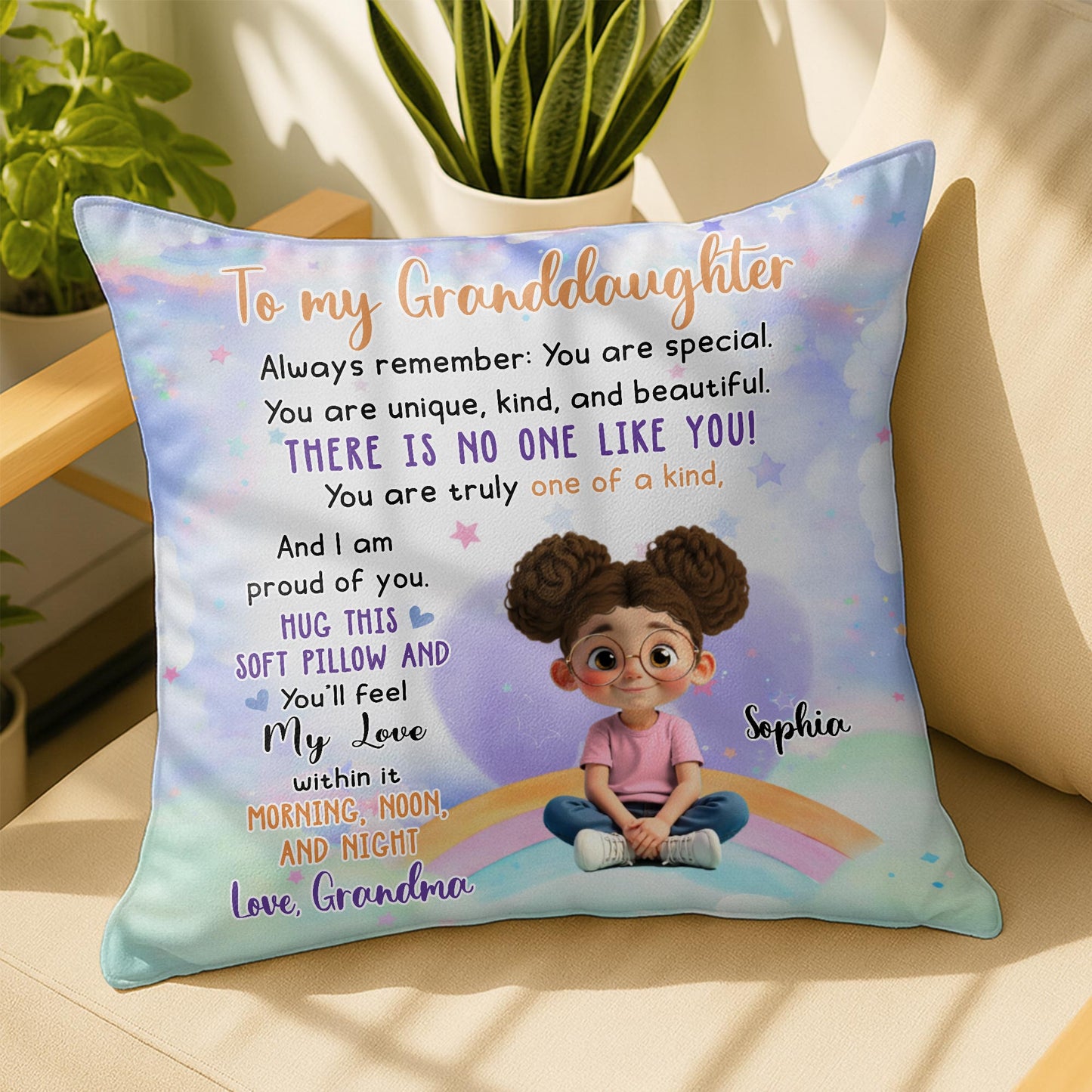 To My Granddaughter, Always Remember You Are Special