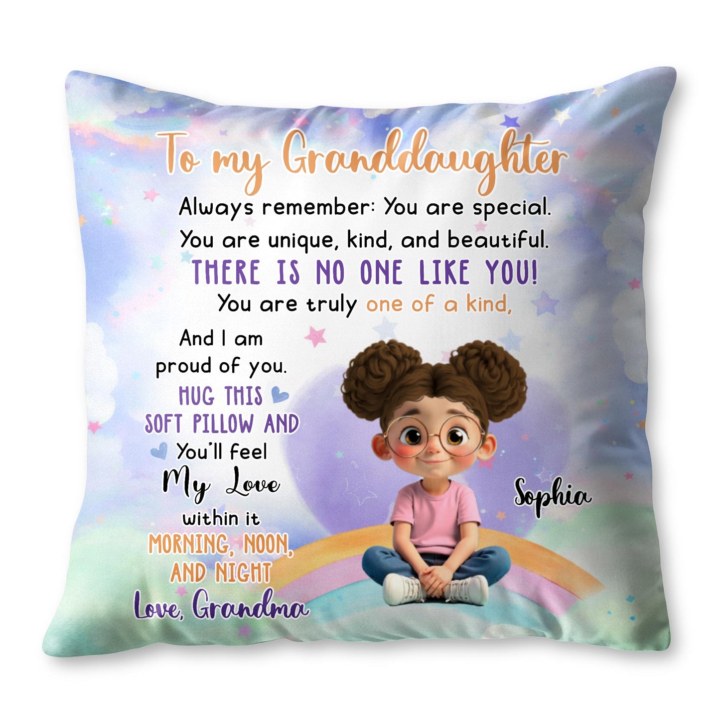 To My Granddaughter, Always Remember You Are Special