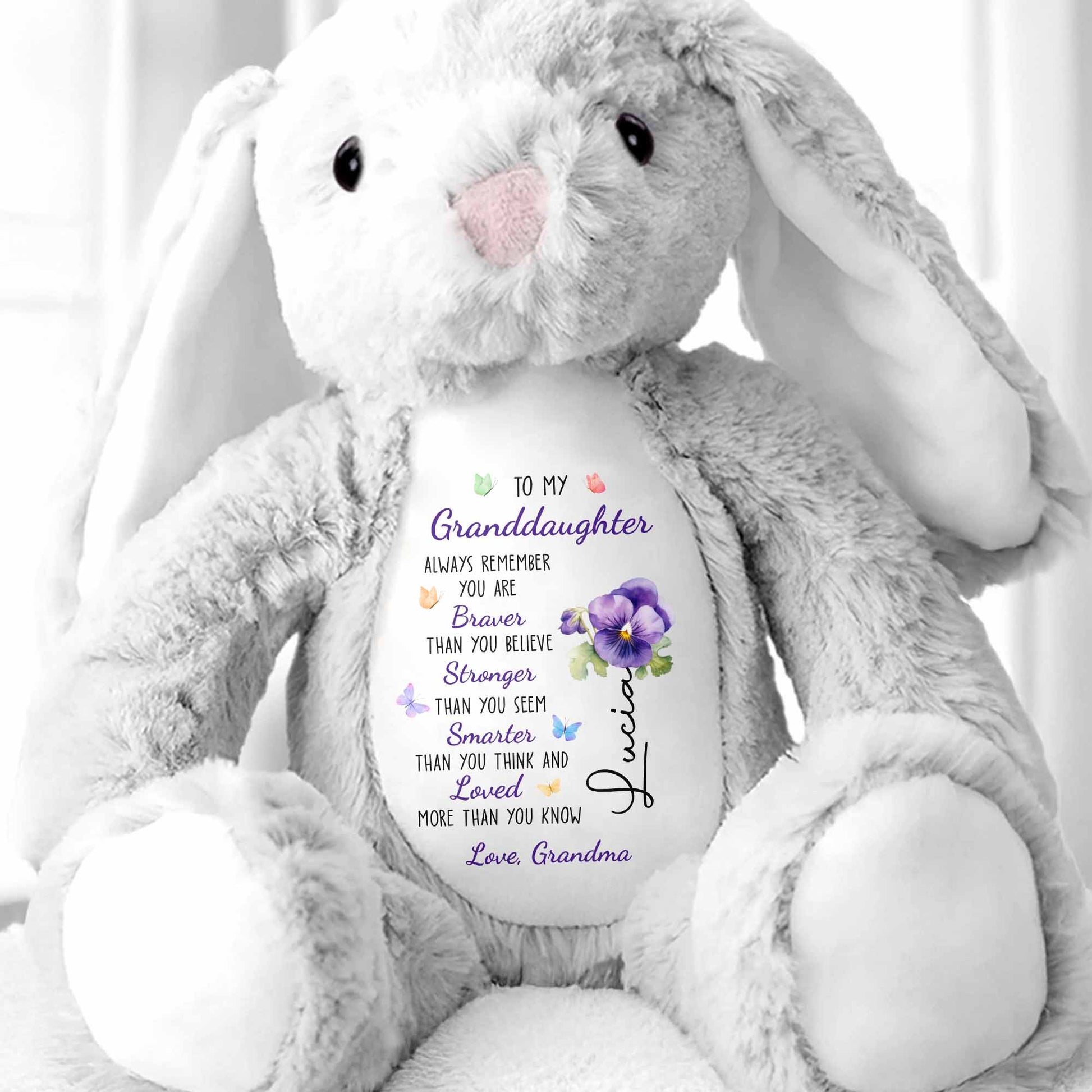 To My Granddaughter, Always Remember, Flowers