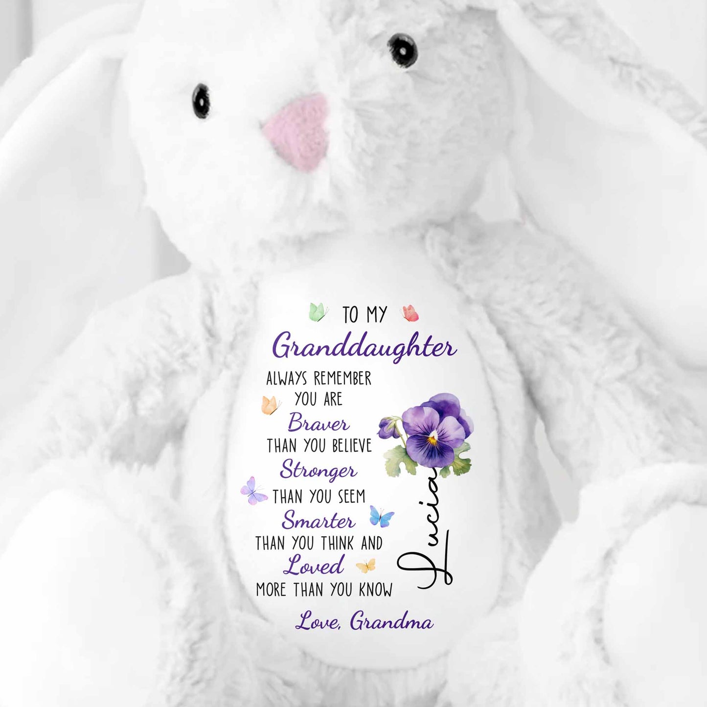To My Granddaughter, Always Remember, Flowers