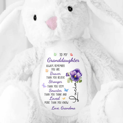 To My Granddaughter, Always Remember, Flowers