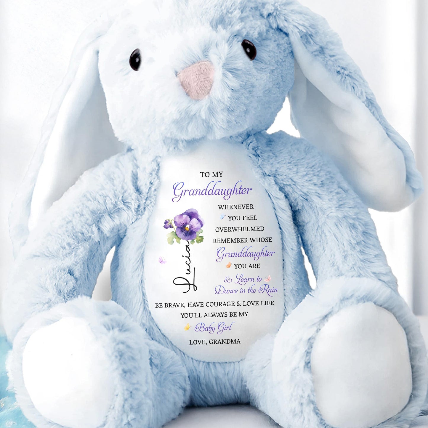 To My Granddaughter, Remember Whose You Are, Flowers