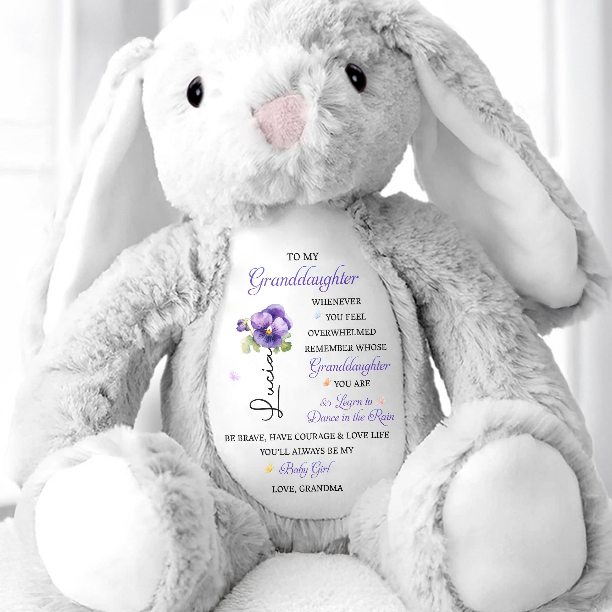 To My Granddaughter, Remember Whose You Are, Flowers