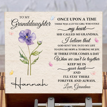 To My Granddaughter, Once Upon A Time, Love From Grandma