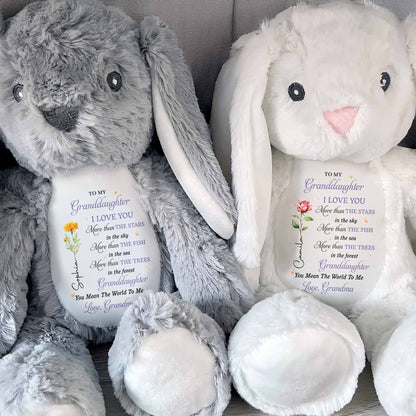 To My Granddaughter, I Love You, Flower