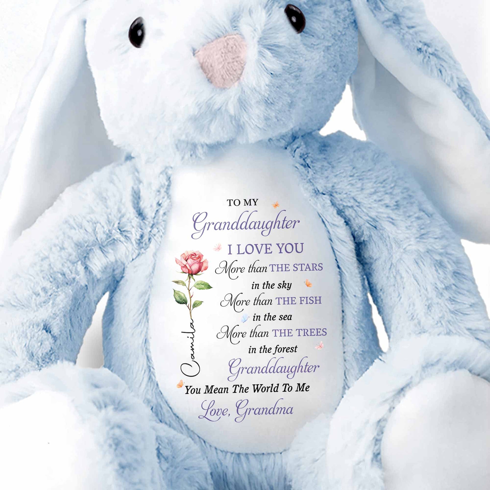 To My Granddaughter, I Love You, Flower