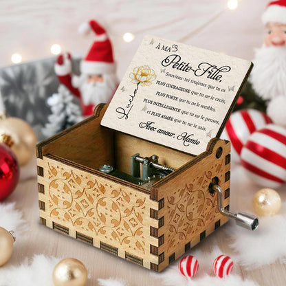 À Ma Petite Fille Plus Courageuse With Flower And Butterflies