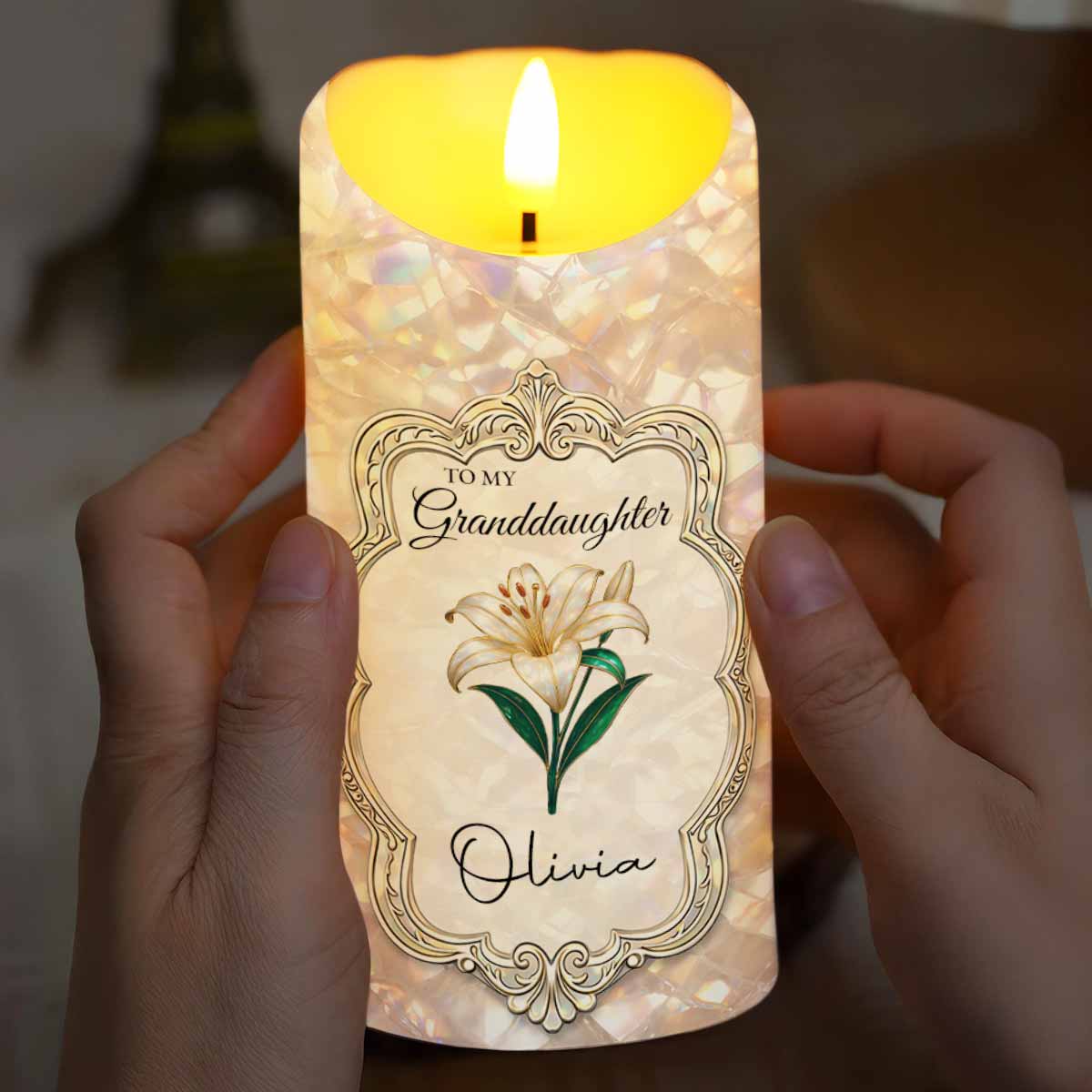 To My Granddaughter Once Upon A Time Flower And Butterfly