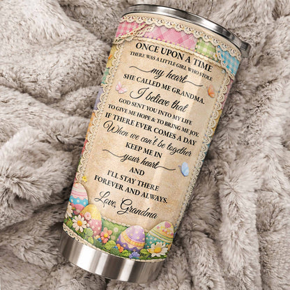 To My Granddaughter Once Upon A Time Bunnies And Easter Eggs