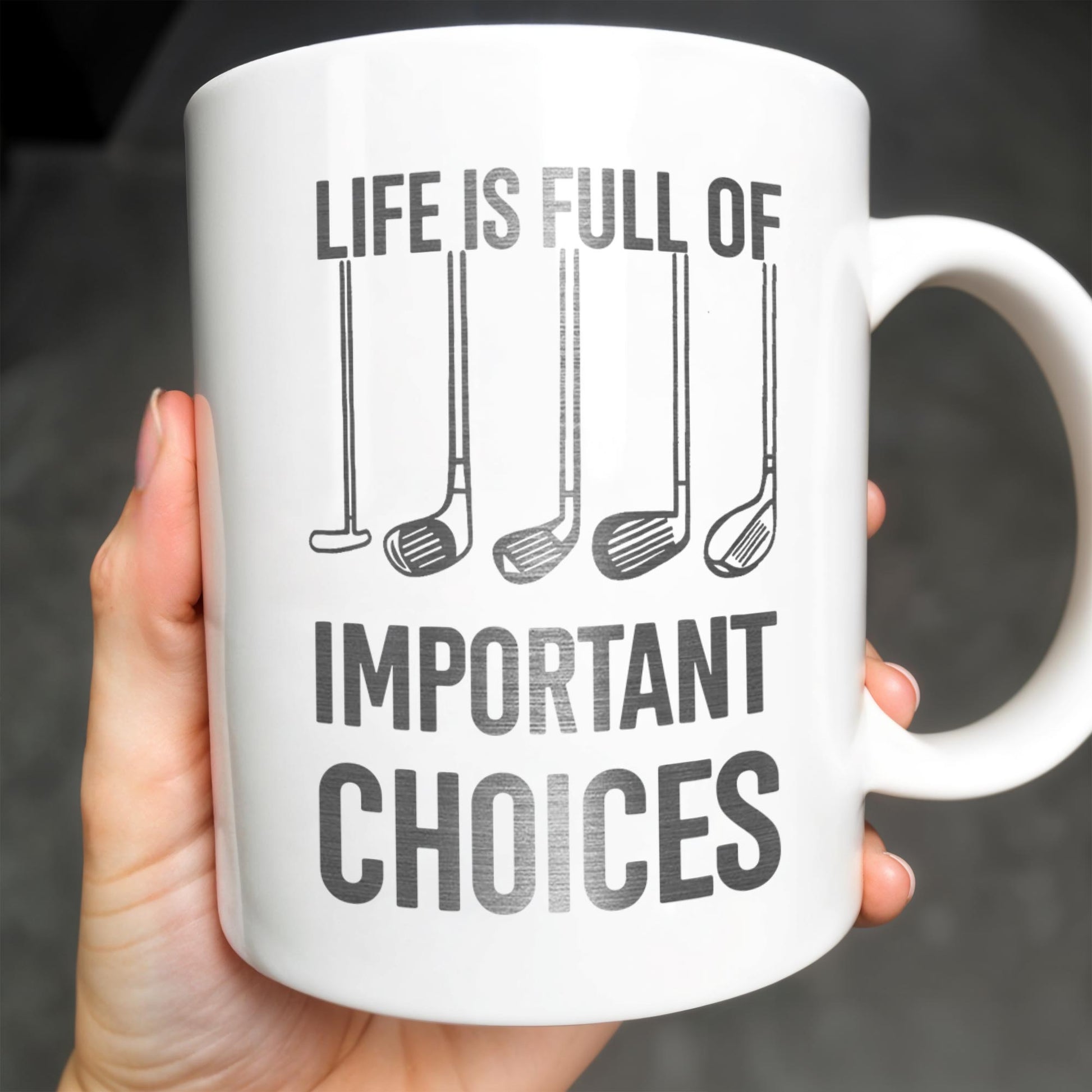 Life Is Full Of Important Choices, Golf Clubs