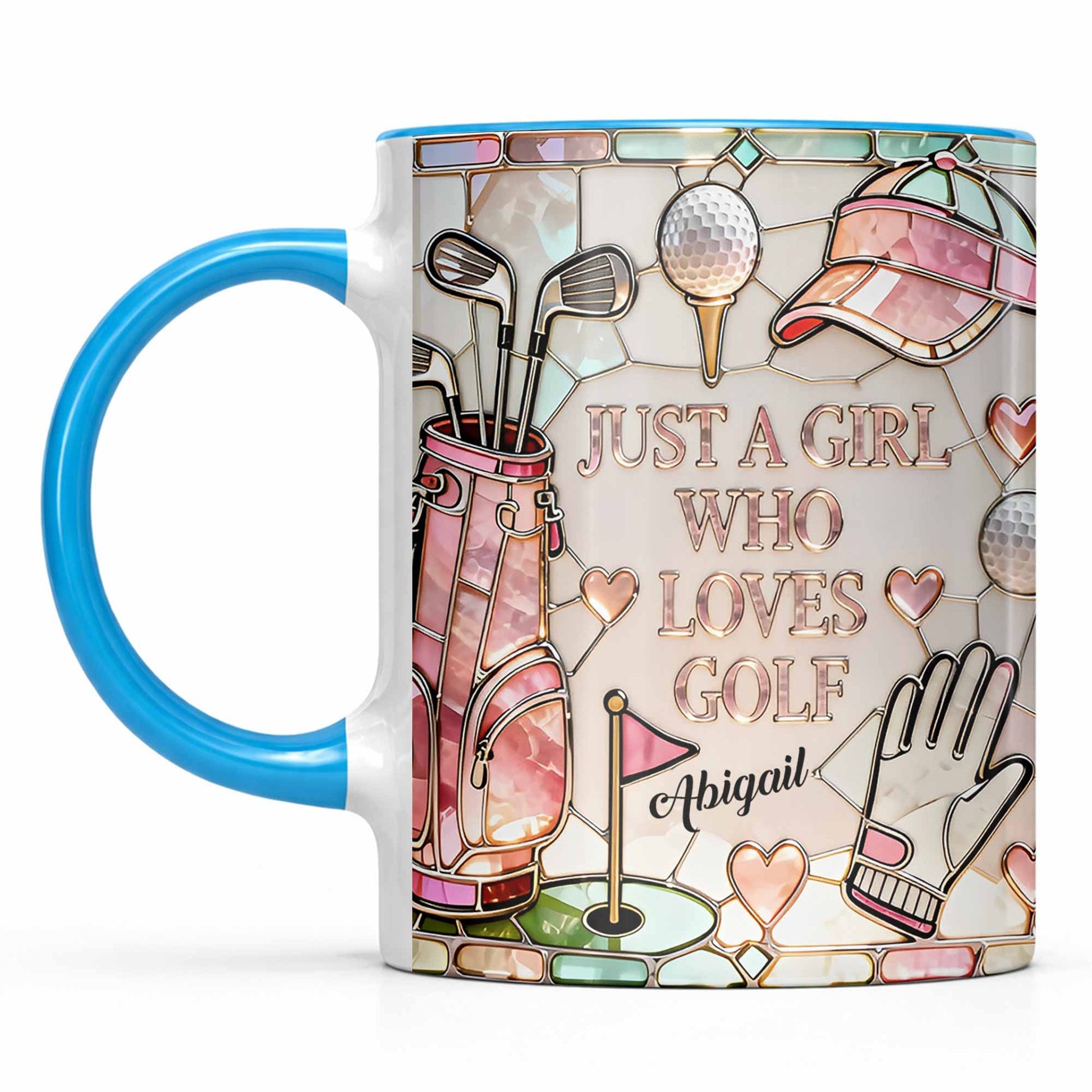 Just A Girl Who Loves Golf With Iconic Golf Accessories