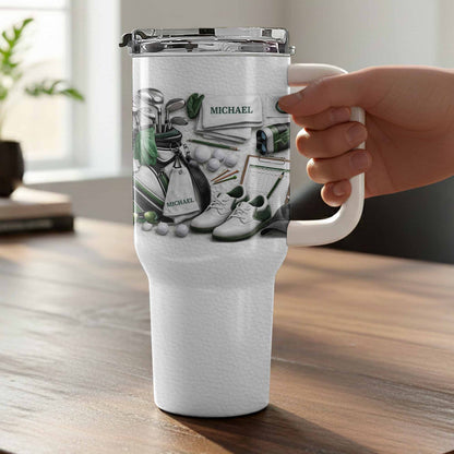 Perfect For The Ultimate Golf Fan, Golf Clubs And Balls