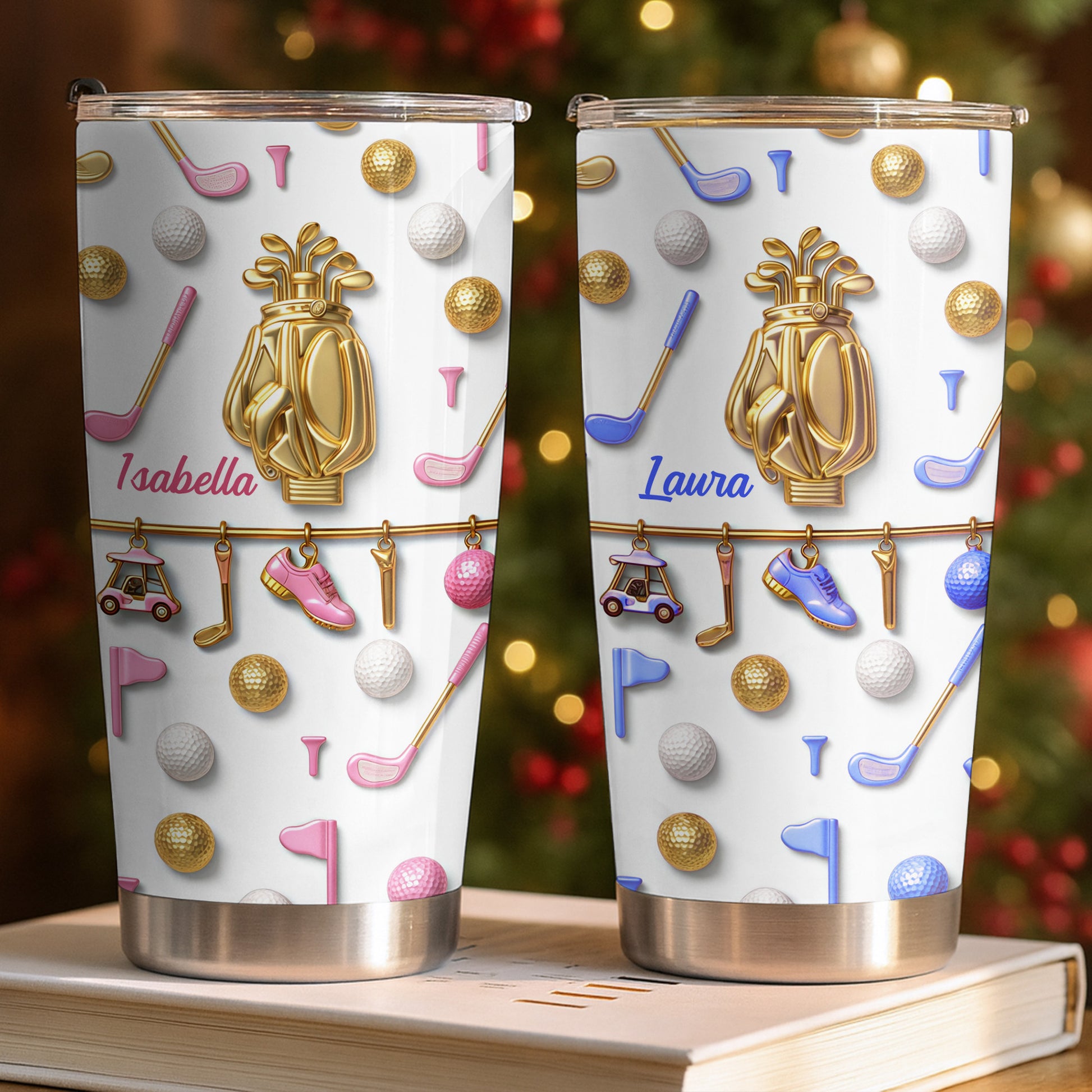 Celebrate Your Love For Golf With This Personalized Tumbler