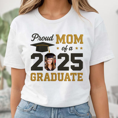 Proud Mom Of A 2025 Graduate, Graduation Cap and Stars
