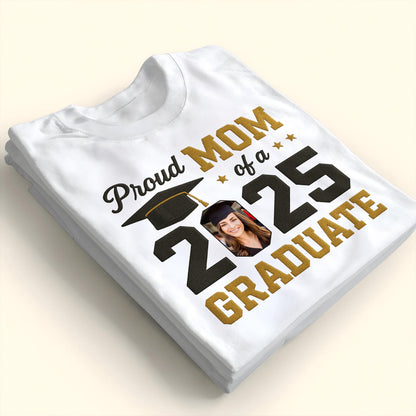 Proud Mom Of A 2025 Graduate, Graduation Cap and Stars