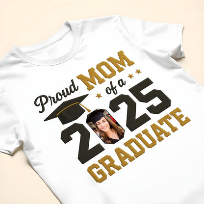Proud Mom Of A 2025 Graduate, Graduation Cap and Stars
