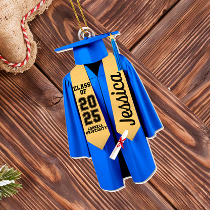 Class Of [Year], Celebrate Graduation With Custom Gown