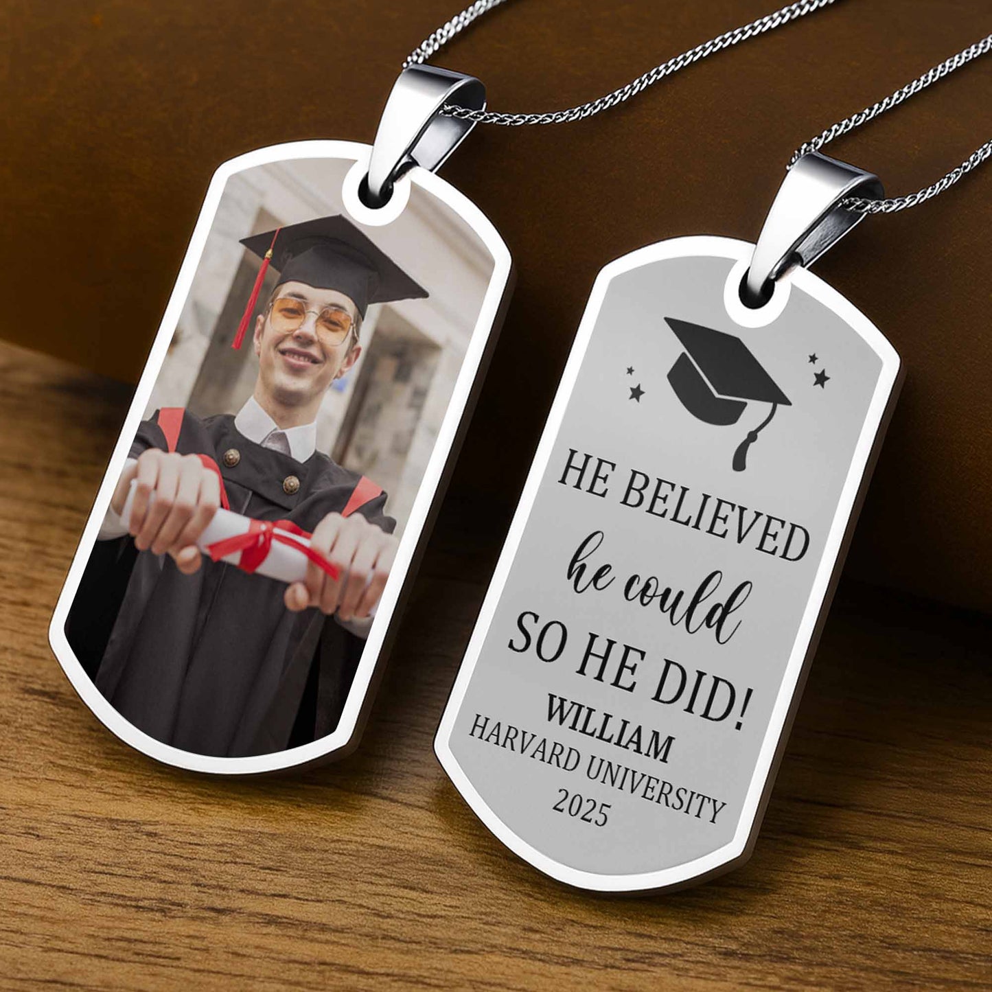 He Believed He Could So He Did Graduation Cap Stars