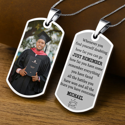 Preserve Your Graduate Moment With A Custom Necklace