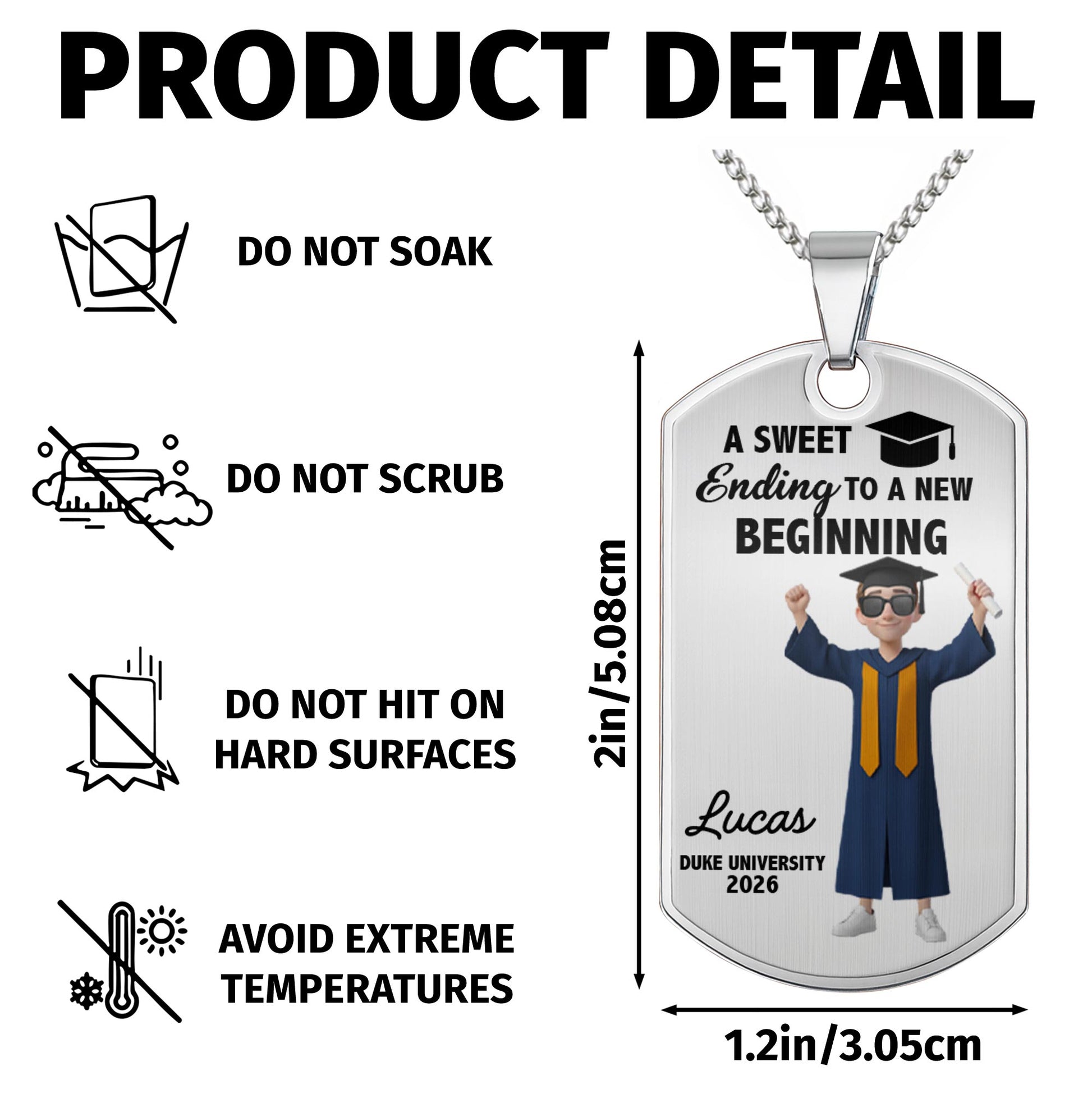 A Sweet Ending To A New Beginning Graduation Cap And Diploma