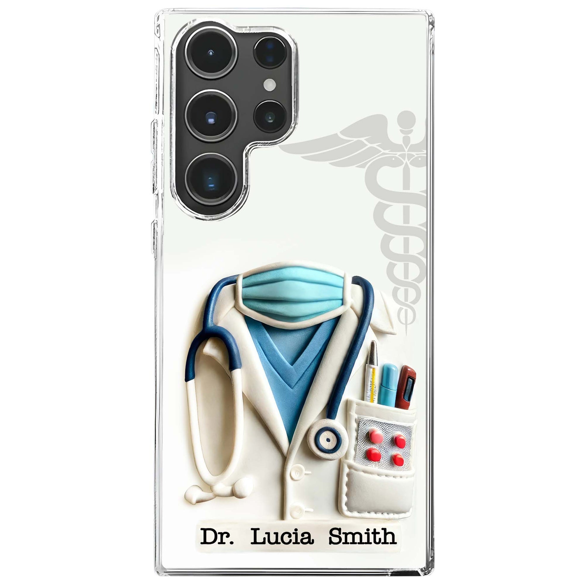 Celebrate Your Medical Profession With Stethoscope and Scrub Top