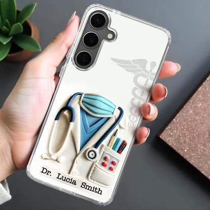 Celebrate Your Medical Profession With Stethoscope and Scrub Top