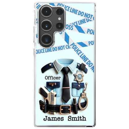 Celebrate The Dedication And Courage Of Law Enforcement, Police Uniform and Handcuffs