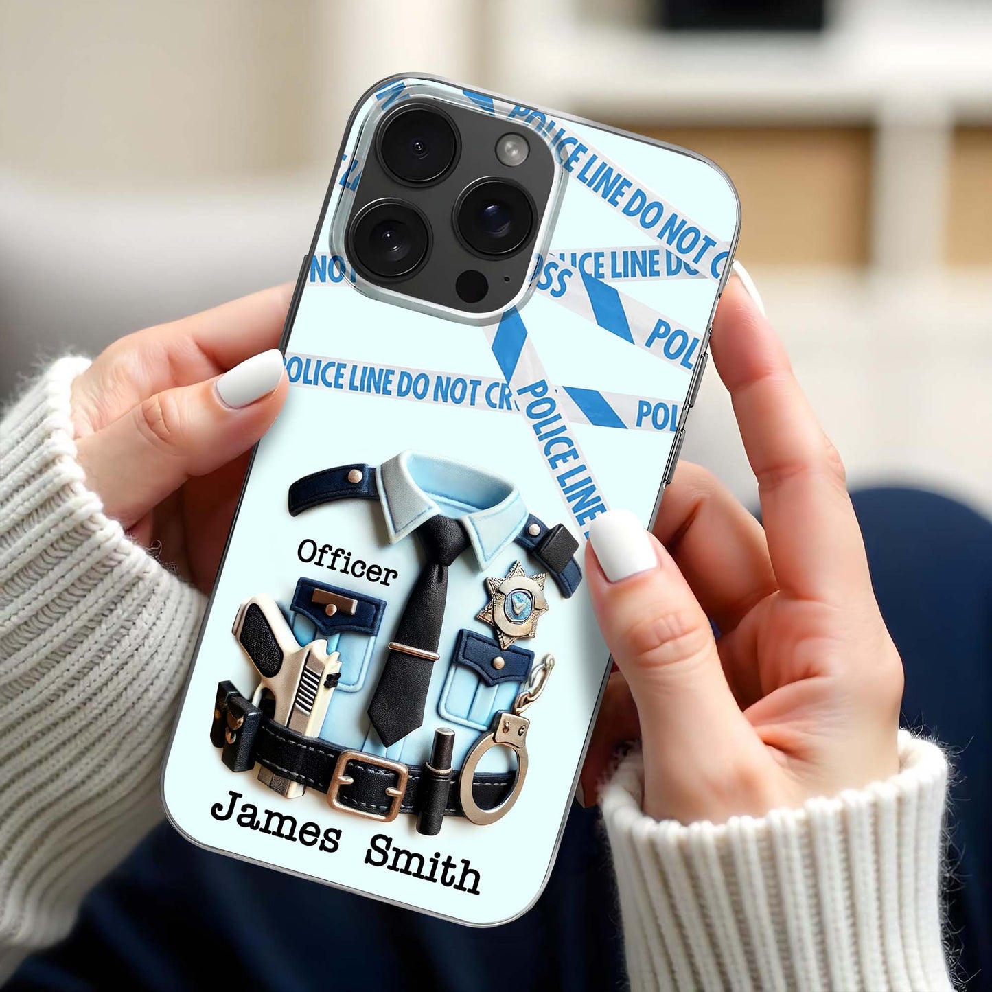 Celebrate The Dedication And Courage Of Law Enforcement, Police Uniform and Handcuffs