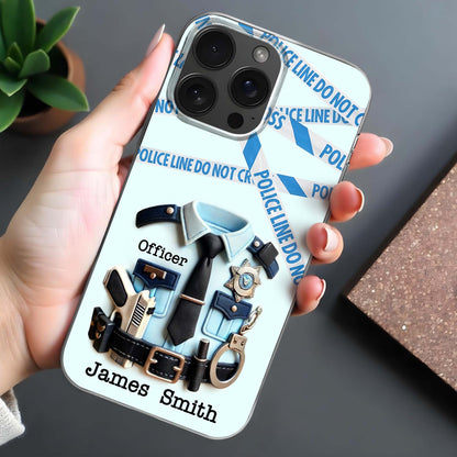 Celebrate The Dedication And Courage Of Law Enforcement, Police Uniform and Handcuffs