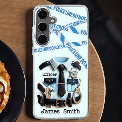 Celebrate The Dedication And Courage Of Law Enforcement, Police Uniform and Handcuffs