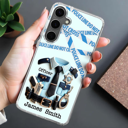 Celebrate The Dedication And Courage Of Law Enforcement, Police Uniform and Handcuffs