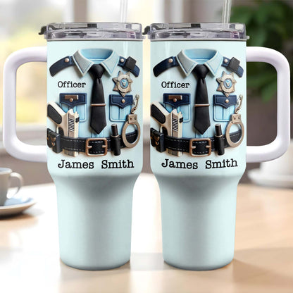 To Our Hero, Thank You For Your Service, Police Equipment