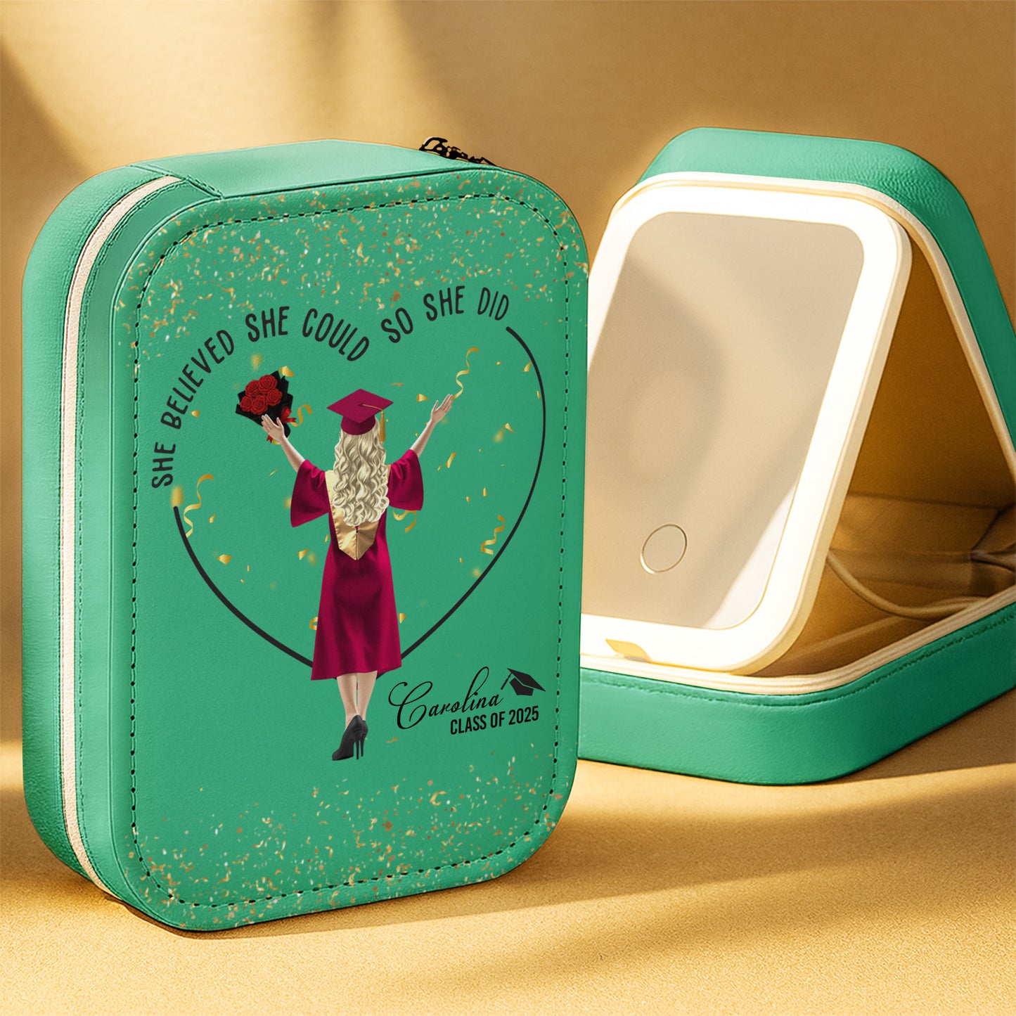 She Believed She Could So She Did, Graduate With Diploma