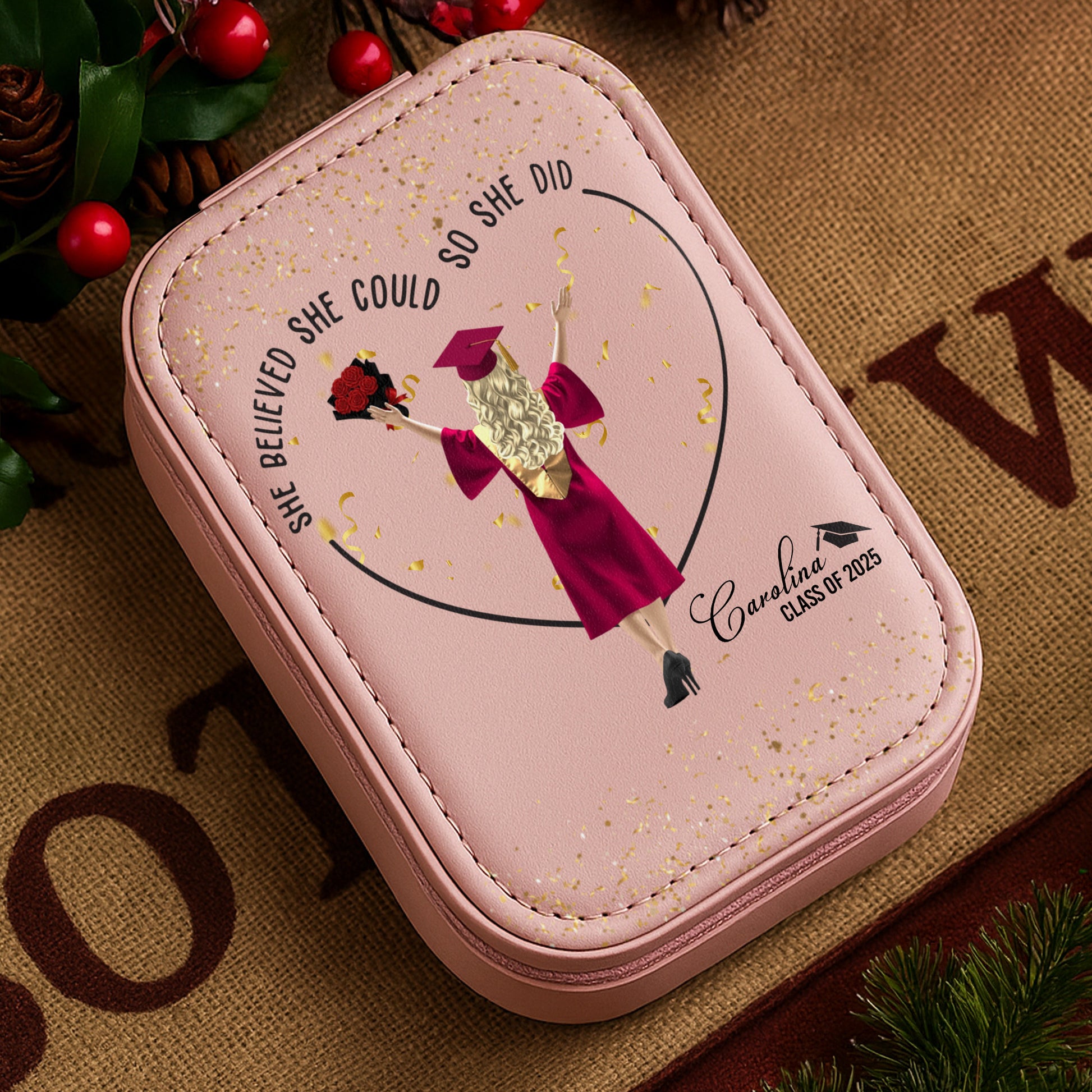 She Believed She Could So She Did, Graduate With Diploma