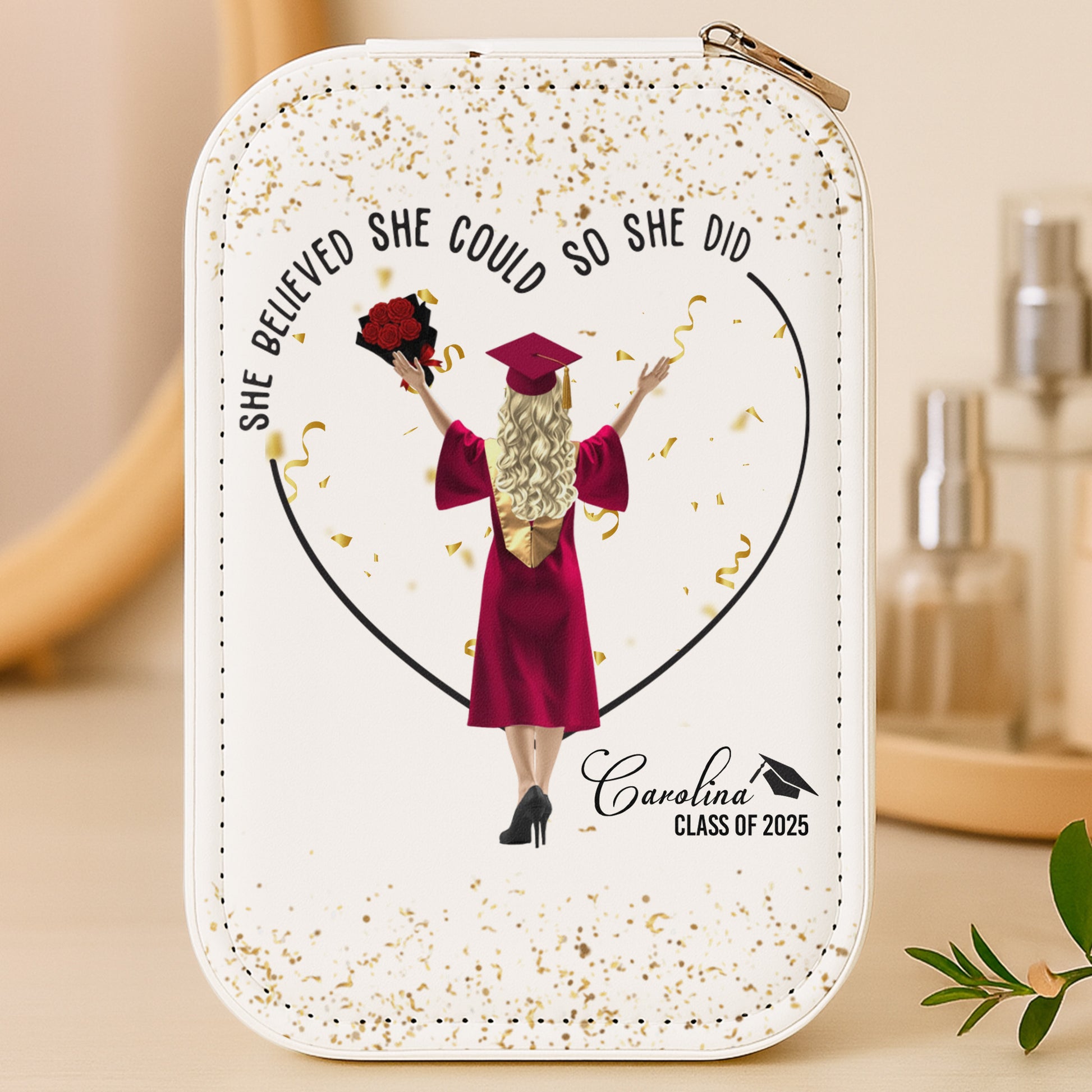 She Believed She Could So She Did, Graduate With Diploma