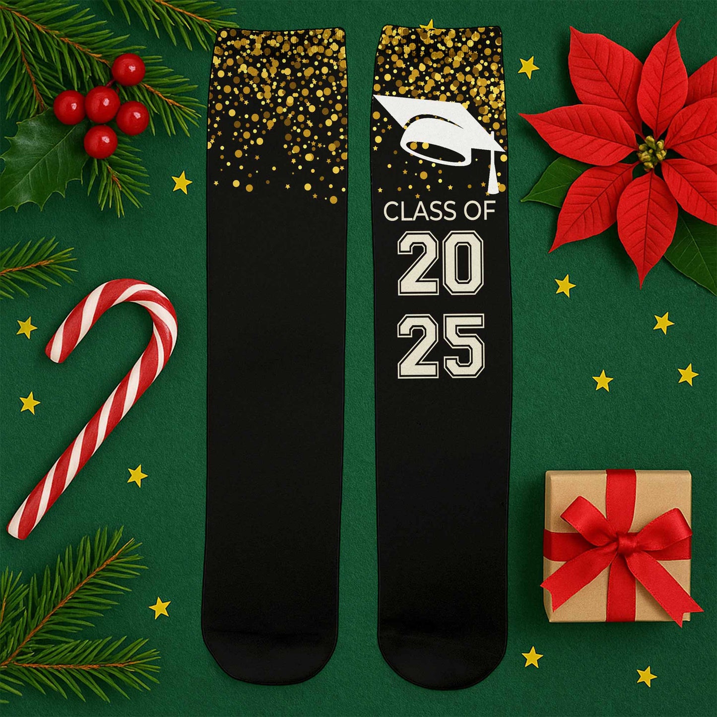 I Graduated, Can I Go Back To Bed Now? With Stars And Graduation Cap