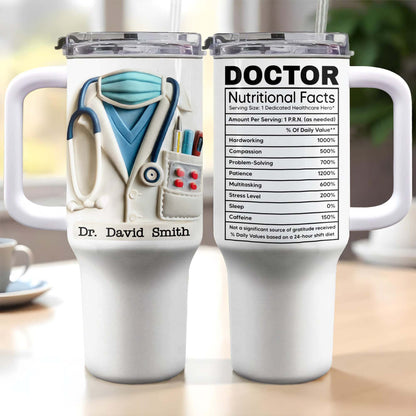 Celebrate The Spirit Of Medical Professionals, Stethoscope And Coat