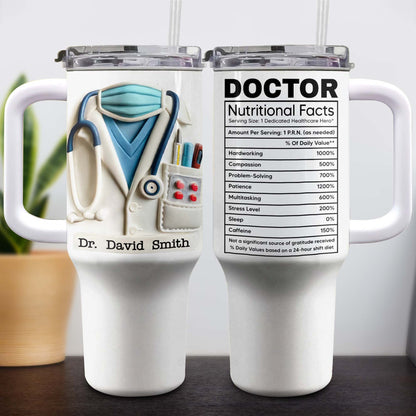 Celebrate The Spirit Of Medical Professionals, Stethoscope And Coat