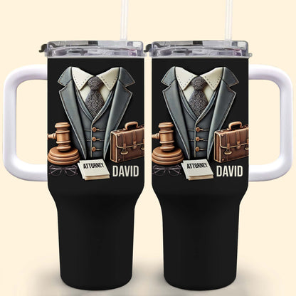 Perfect Gift Featuring Suit, Briefcase, Gavel