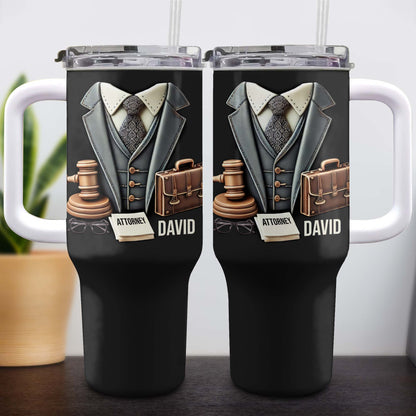 Perfect Gift Featuring Suit, Briefcase, Gavel