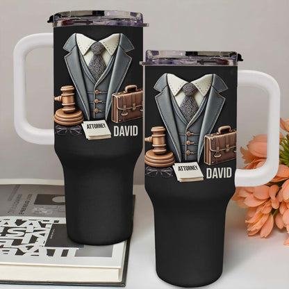Perfect Gift Featuring Suit, Briefcase, Gavel