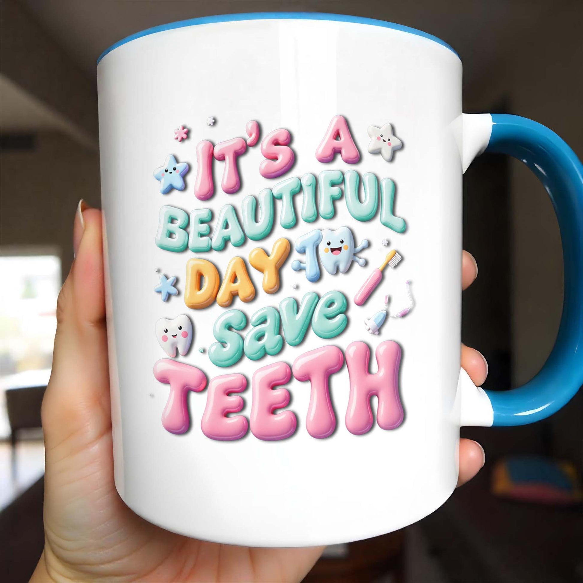 Dr. Personalized Name, Dental Tools and Lab Coat Design