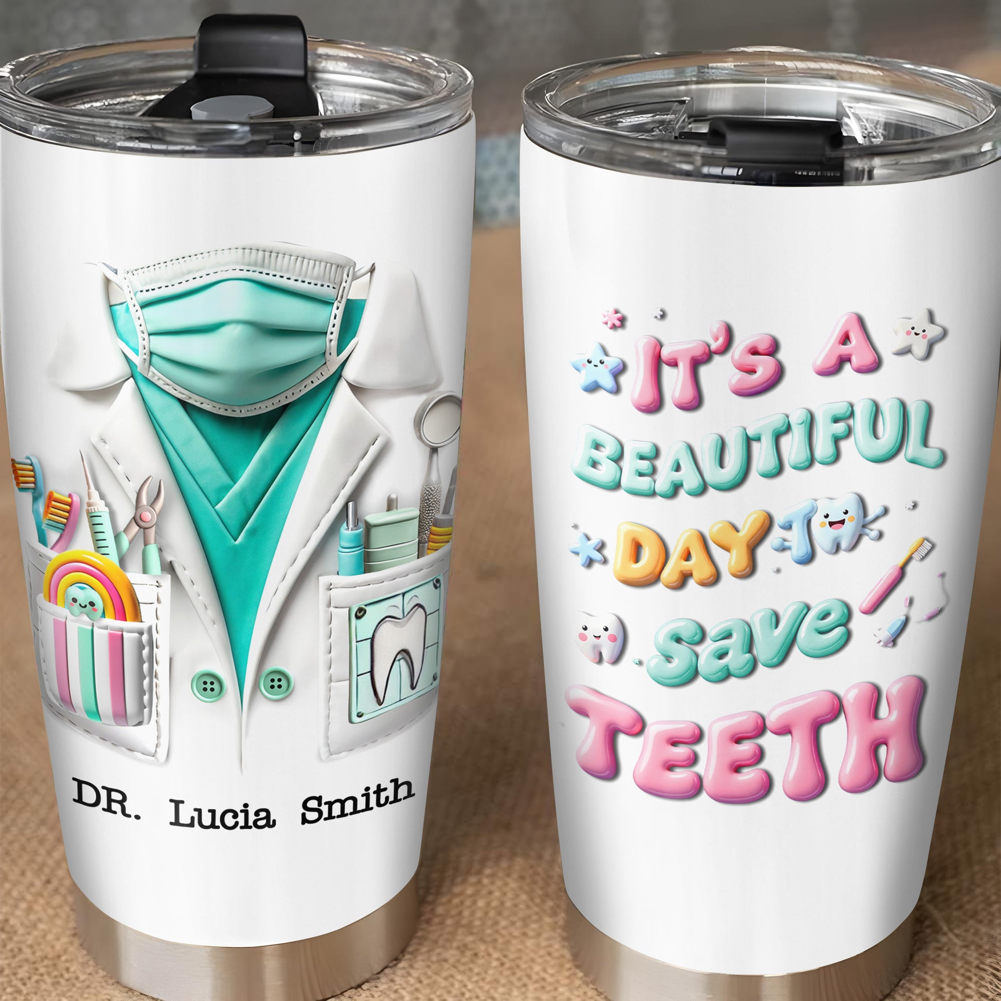 Inspire Every Day, Medical Scrubs And Stethoscope