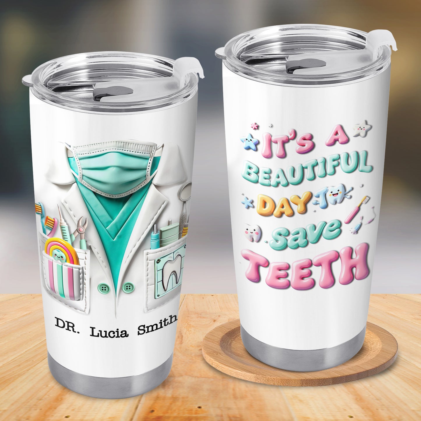 Inspire Every Day, Medical Scrubs And Stethoscope