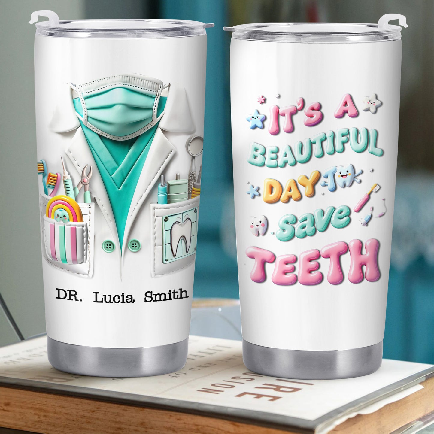 Inspire Every Day, Medical Scrubs And Stethoscope