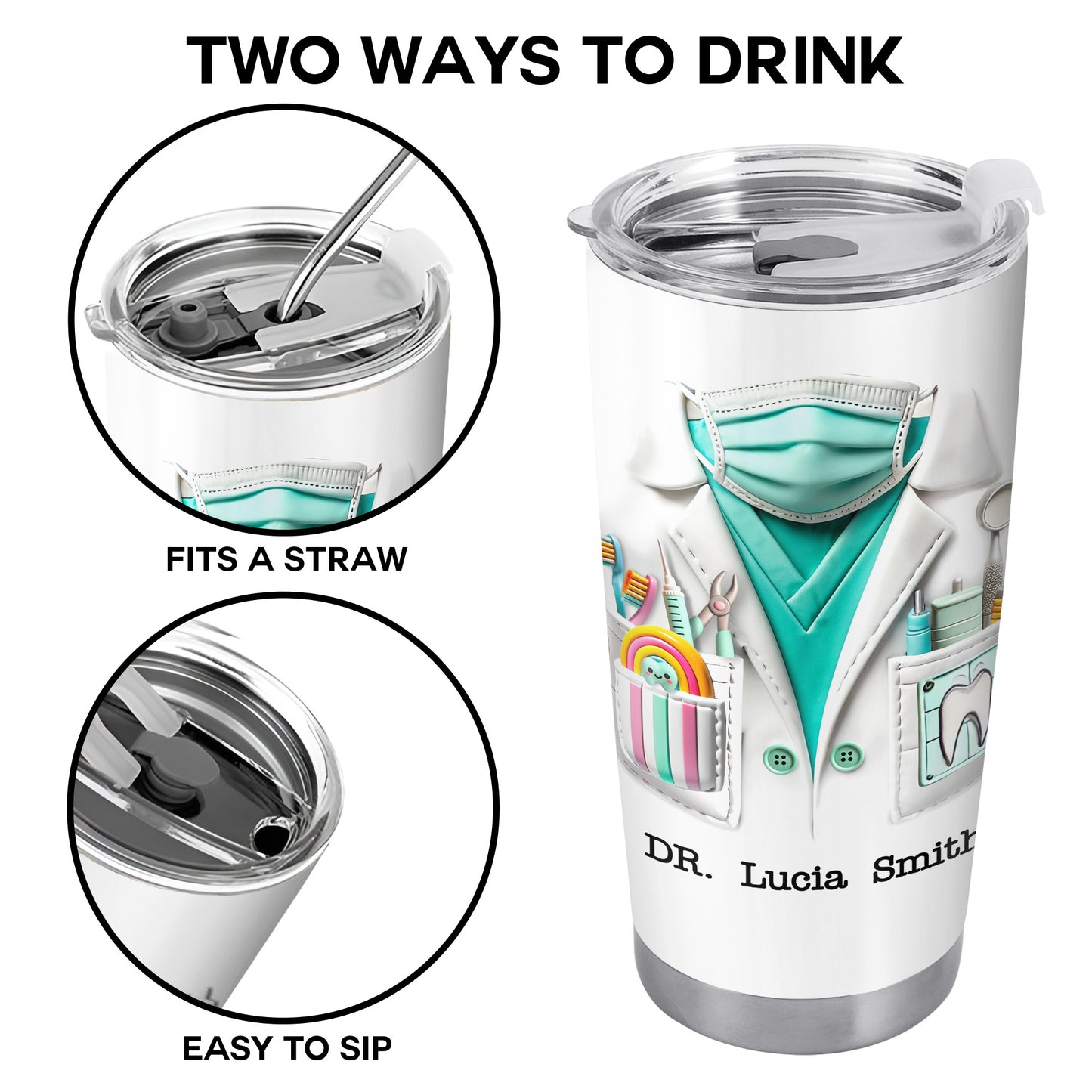 Inspire Every Day, Medical Scrubs And Stethoscope