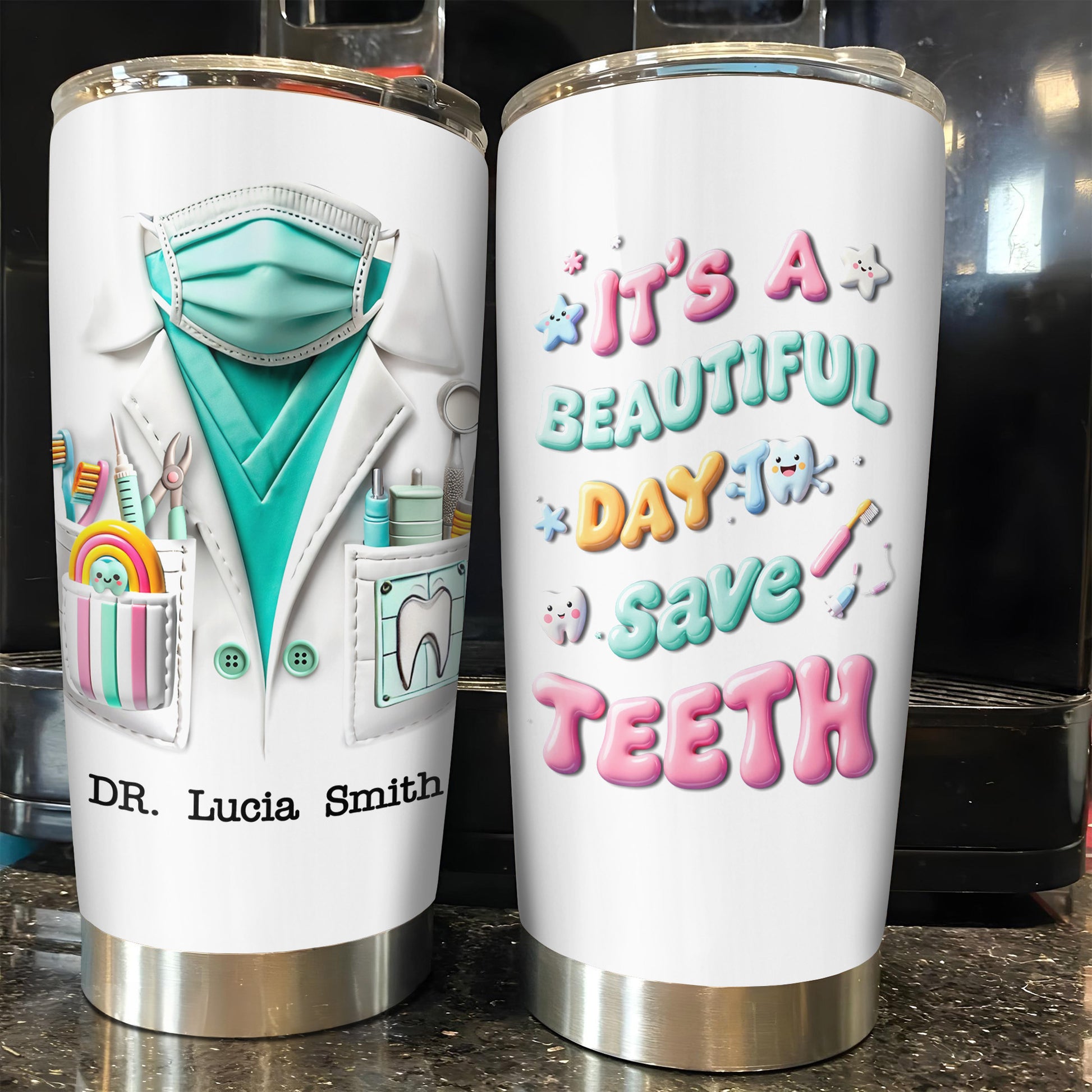 Inspire Every Day, Medical Scrubs And Stethoscope