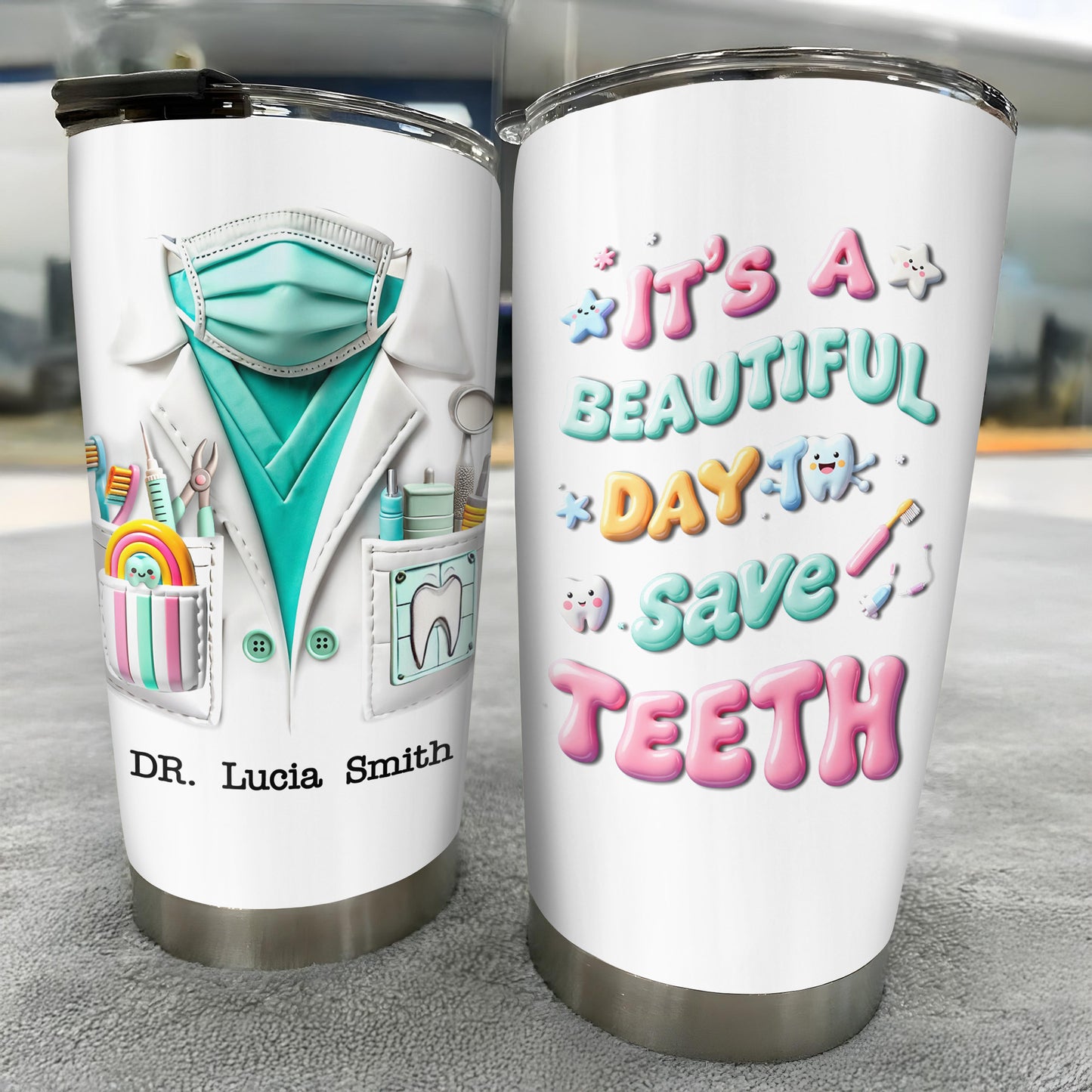 Inspire Every Day, Medical Scrubs And Stethoscope