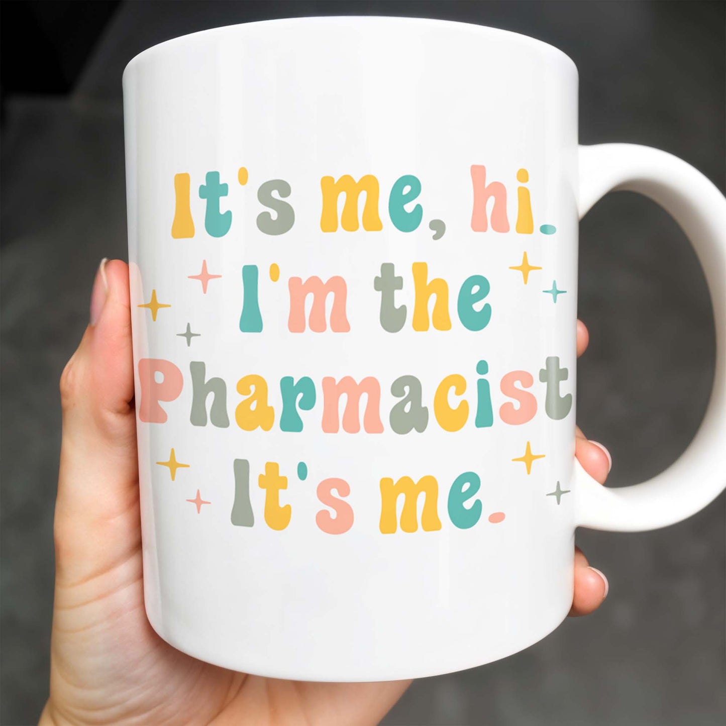 It's Me, Hi. I'm The Pharmacist. It's Me, Pharmacist Lab Coat and Medical Tools